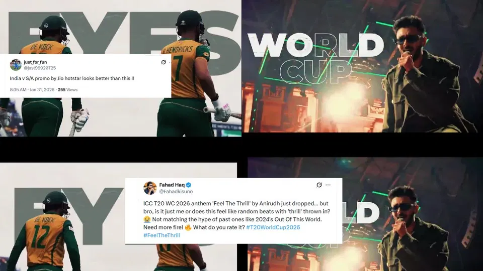 Fans React on T20 World Cup Anthem news